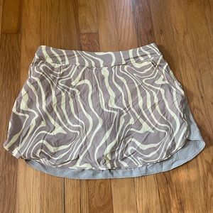 Outdoor Voices Exercise Skort in Pampas Swirl